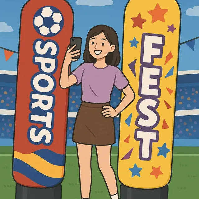 SNS映えも狙える!若者世代にも刺さるエア看板とは