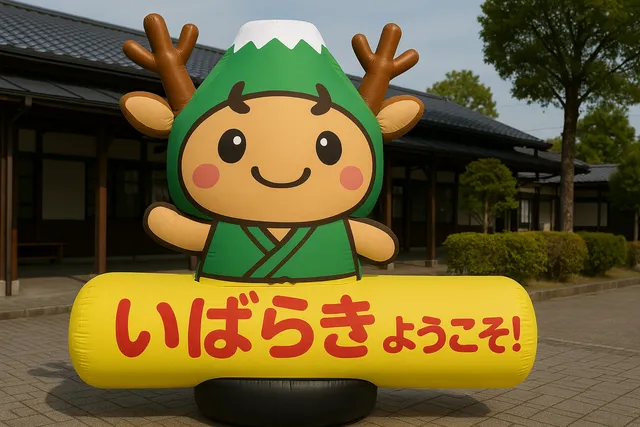 ご当地ゆるキャラのエア看板イメージ04