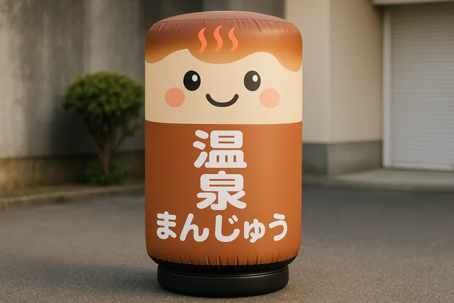 ご当地ゆるキャラのエア看板イメージ07