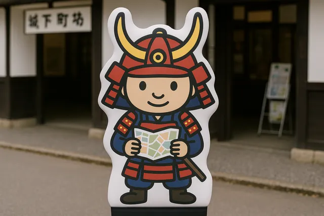 ご当地ゆるキャラのエア看板イメージ08