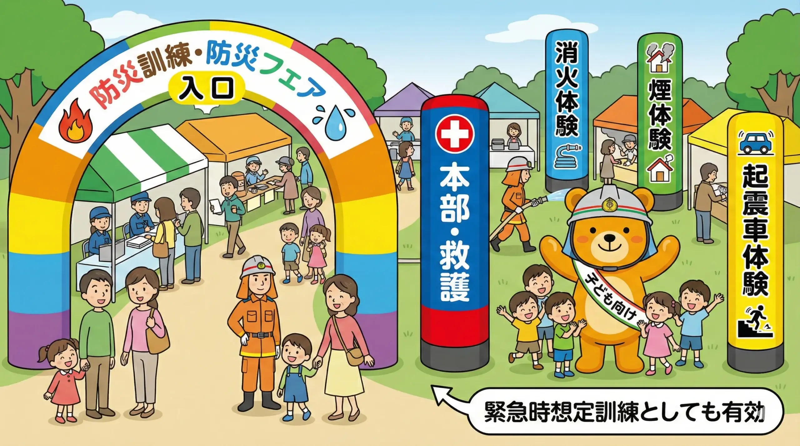 自治体イベントの誘導課題を解決するエア看板活用ガイド