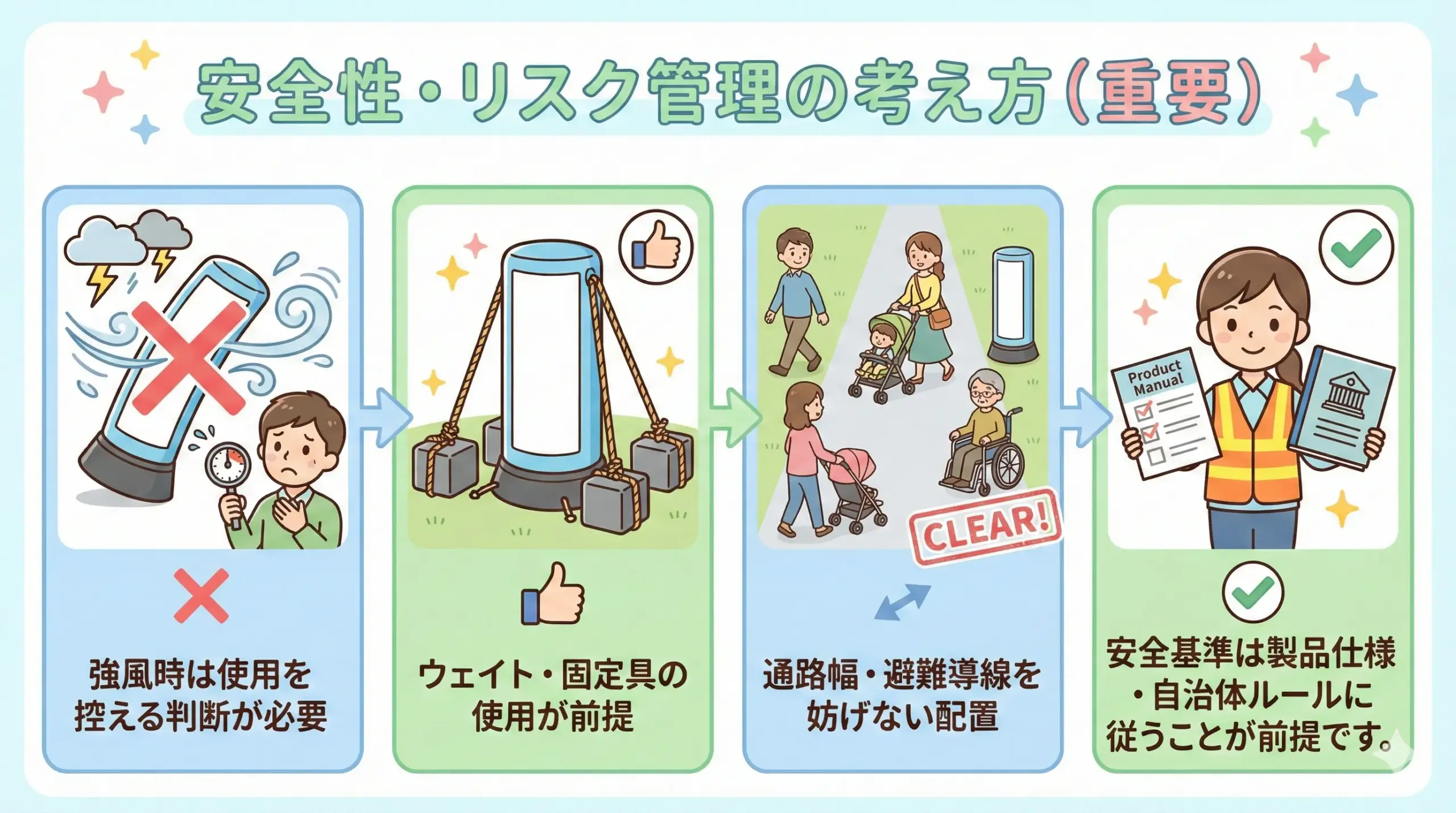 自治体イベントの誘導課題を解決するエア看板活用ガイド