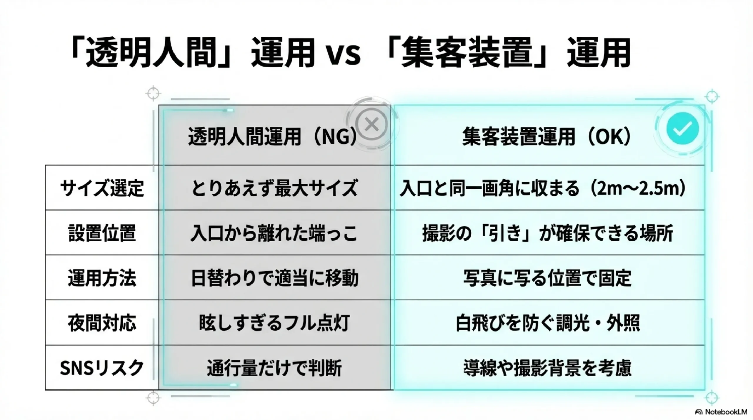 そのエア看板、SNSで“透明人間”になってない？写る運用の新常識