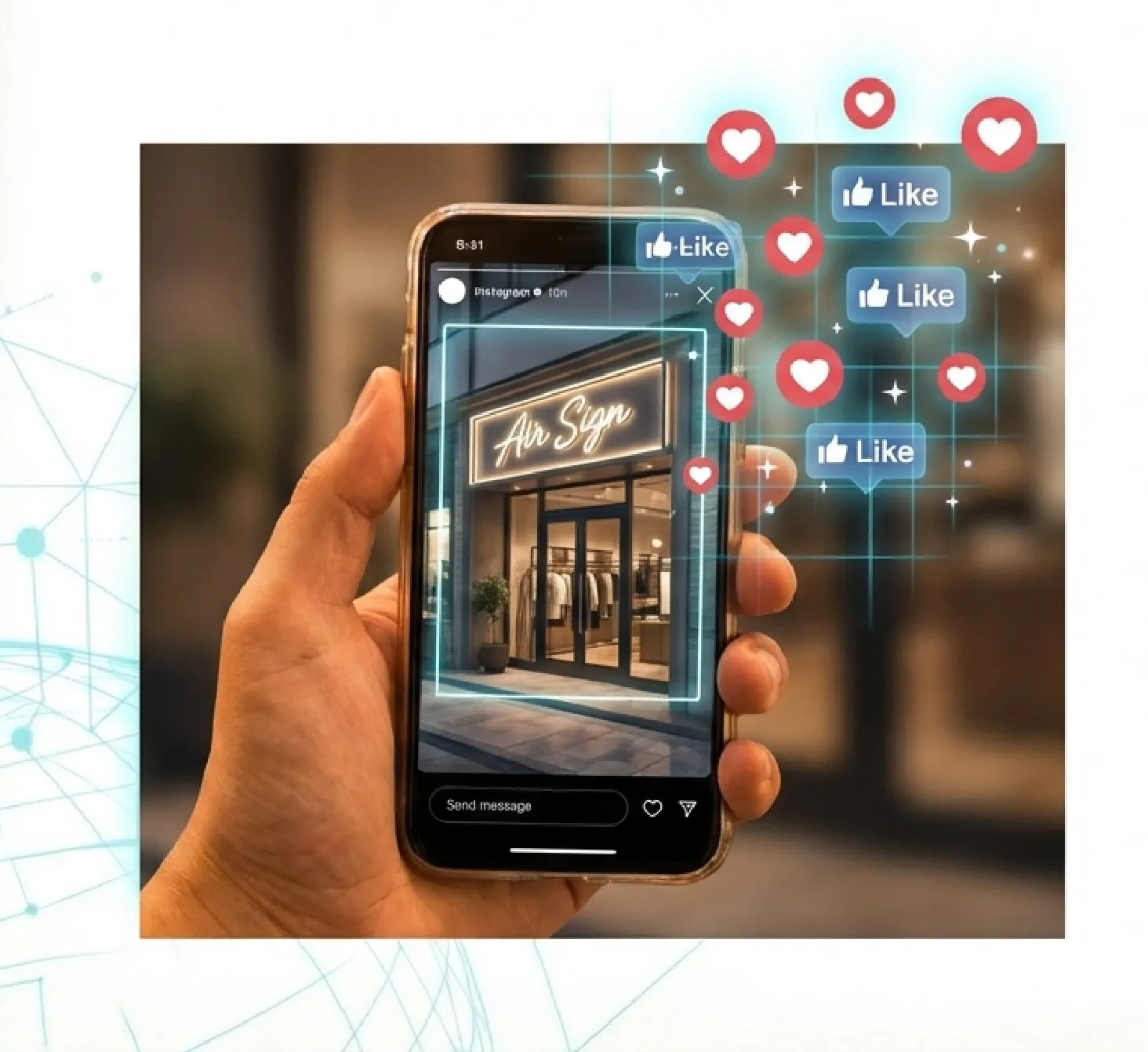 そのエア看板、SNSで“透明人間”になってない？写る運用の新常識